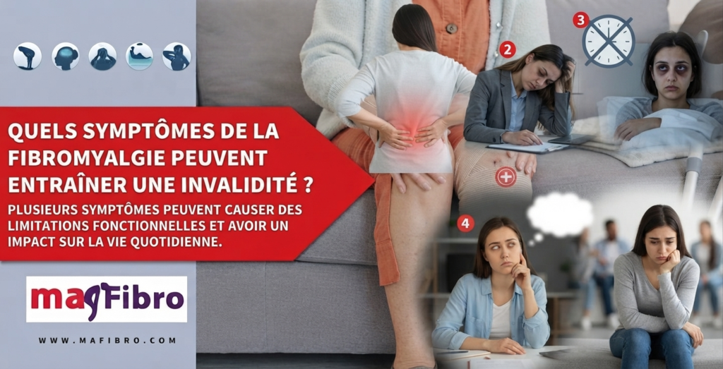 Quels symptômes de la fibromyalgie peuvent entraîner une invalidité